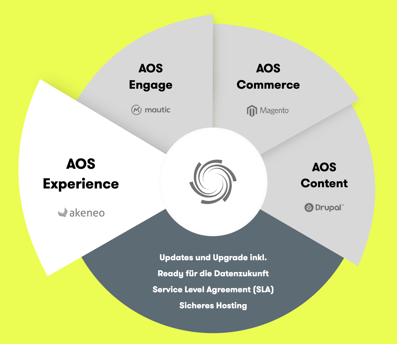 Die Darstellung von AOS mit Fokus auf AOS Experience